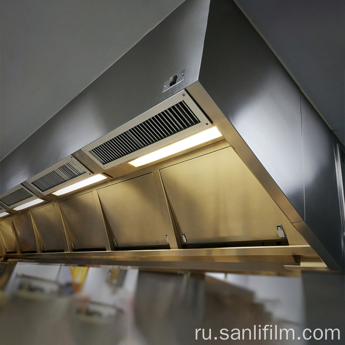 Защитная пленка для кухонных вытяжных или жиропроводов